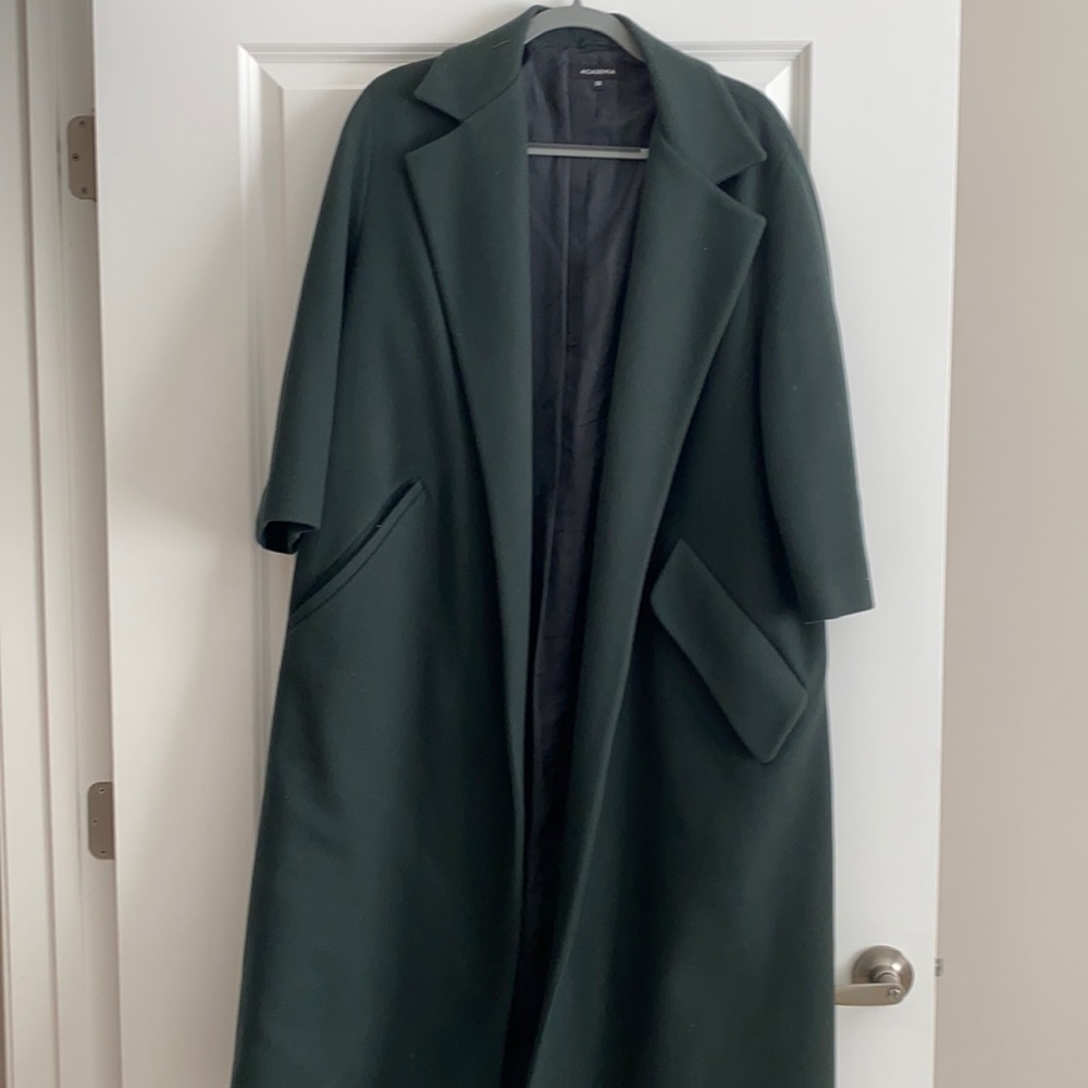 Oversize women wool jacket